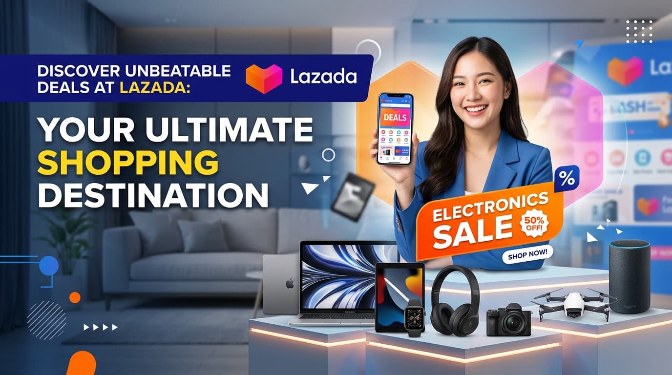 Discover Unbeatable Deals at Lazada: Your Ultimate Shopping Destination