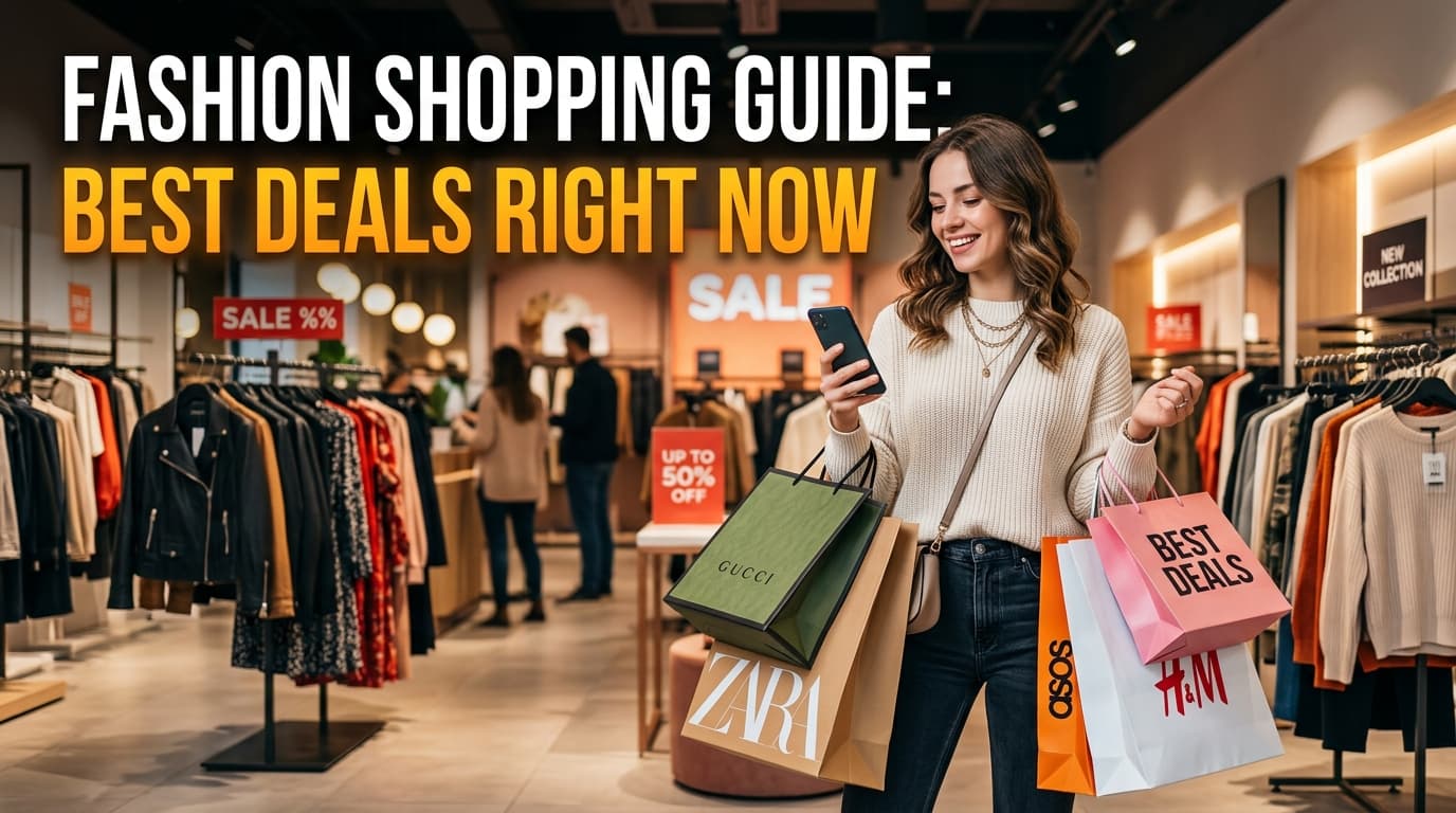 Fashion Shopping Guide: Best Deals Right Now
