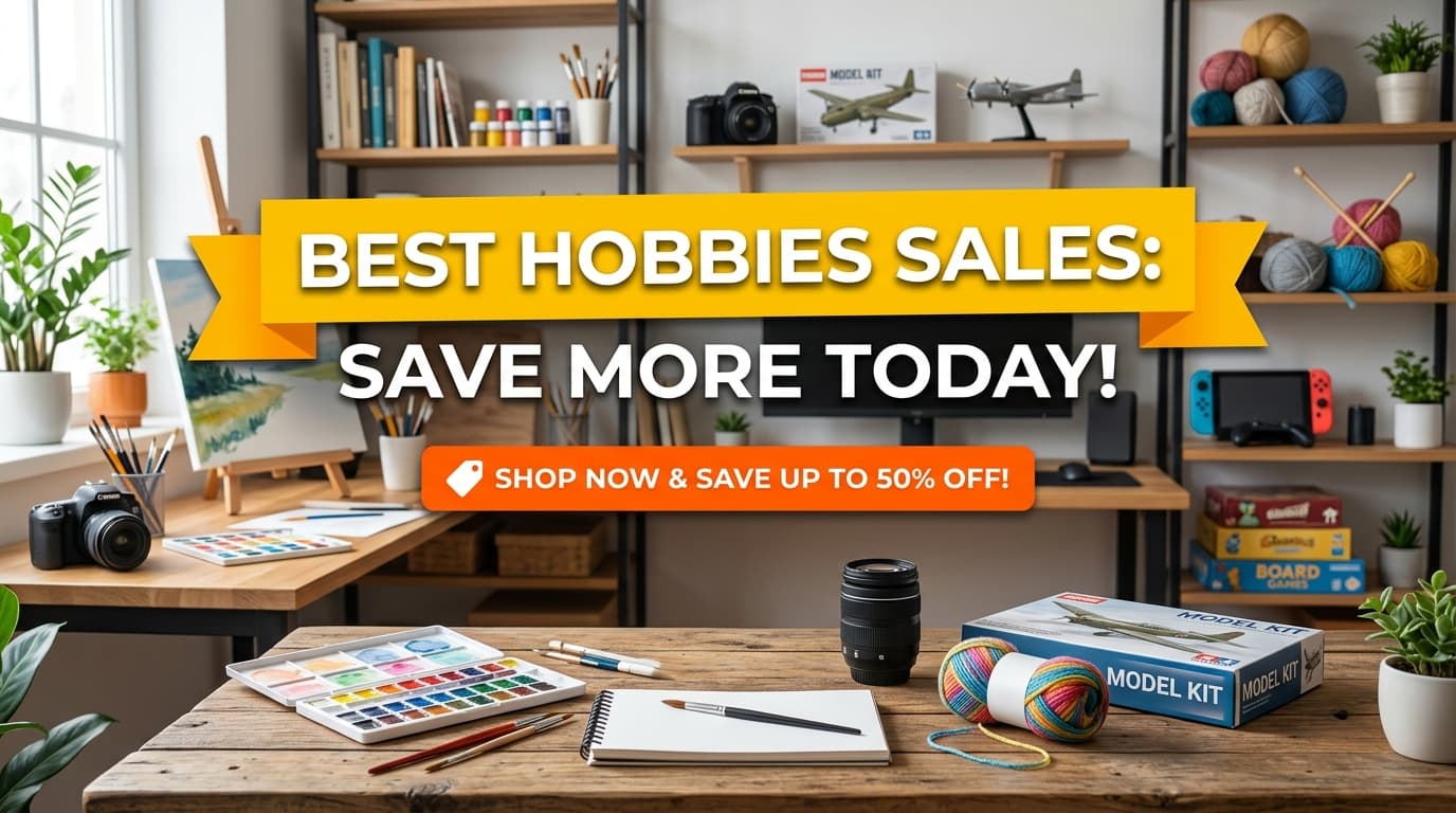 Best Hobbies Sales: Save More Today